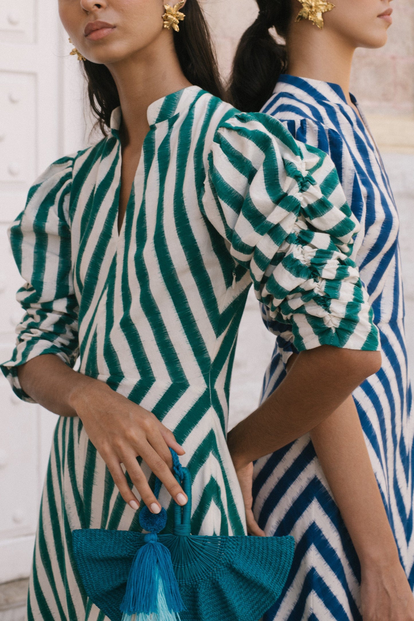 Robe Illusion Bleue