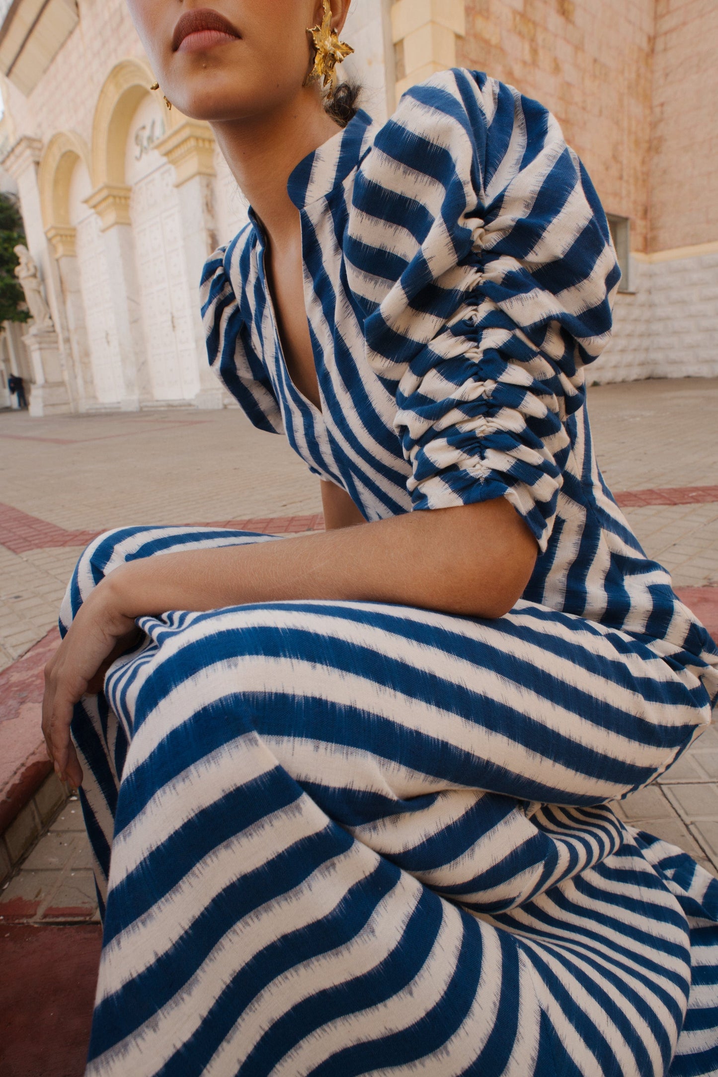 Robe Illusion Bleue