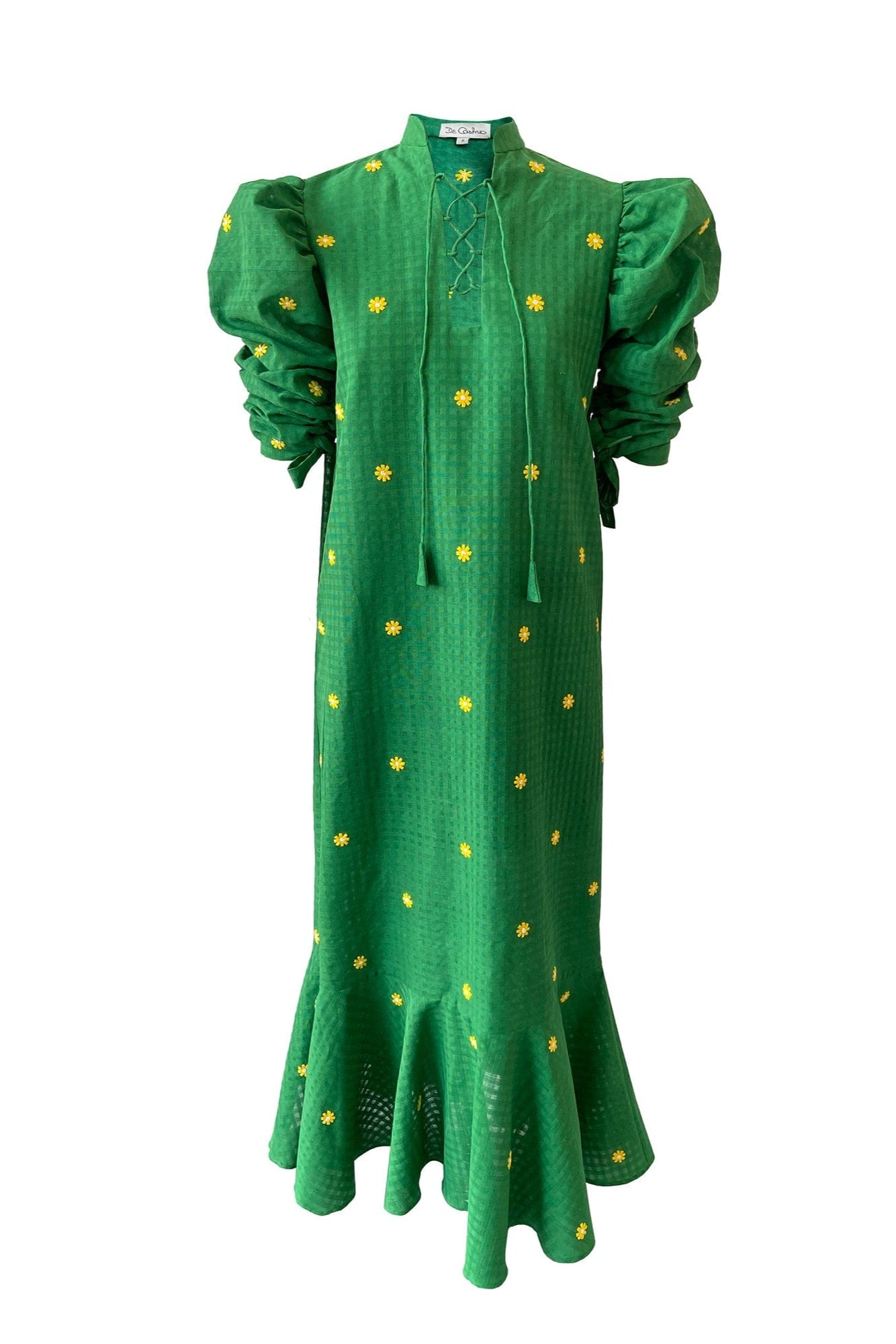 Robe Margarita vert émeraude