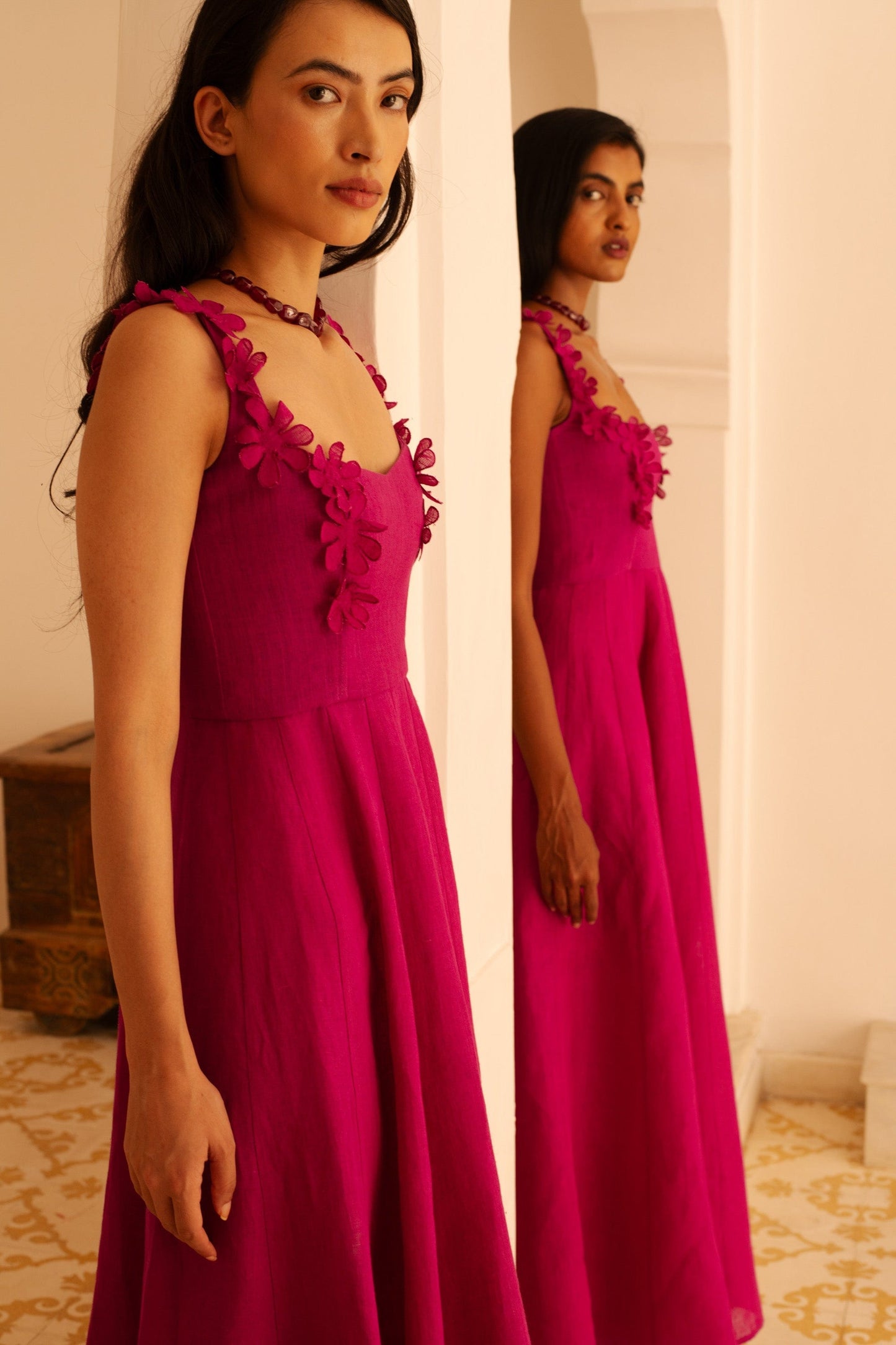 Robe à fleurs