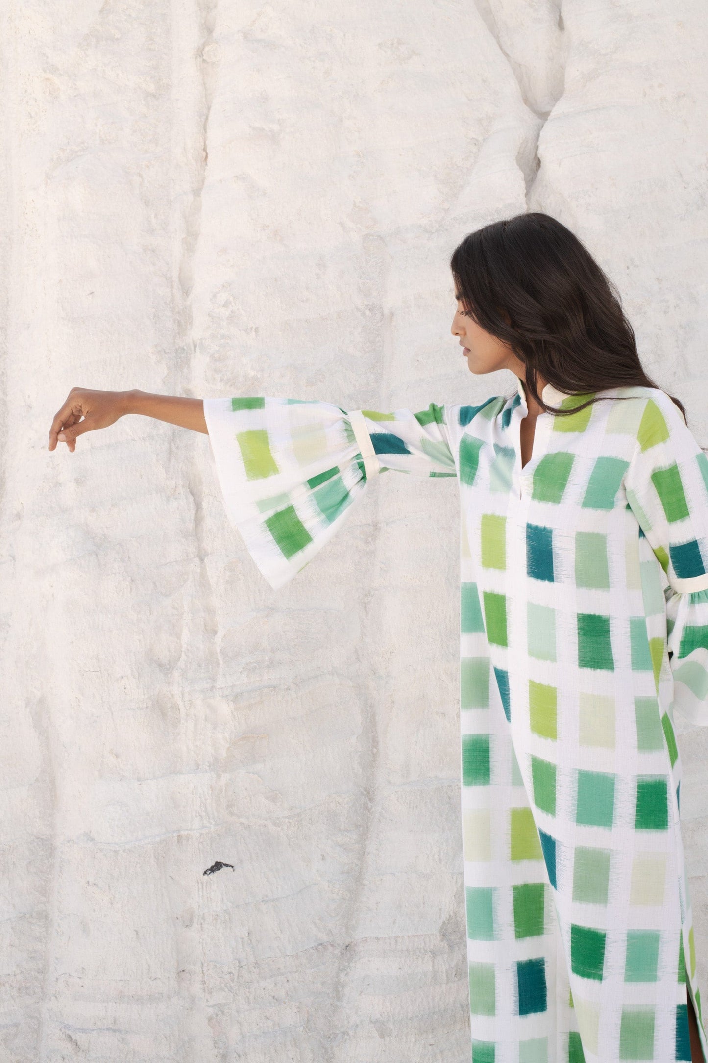 Robe Parampara verte