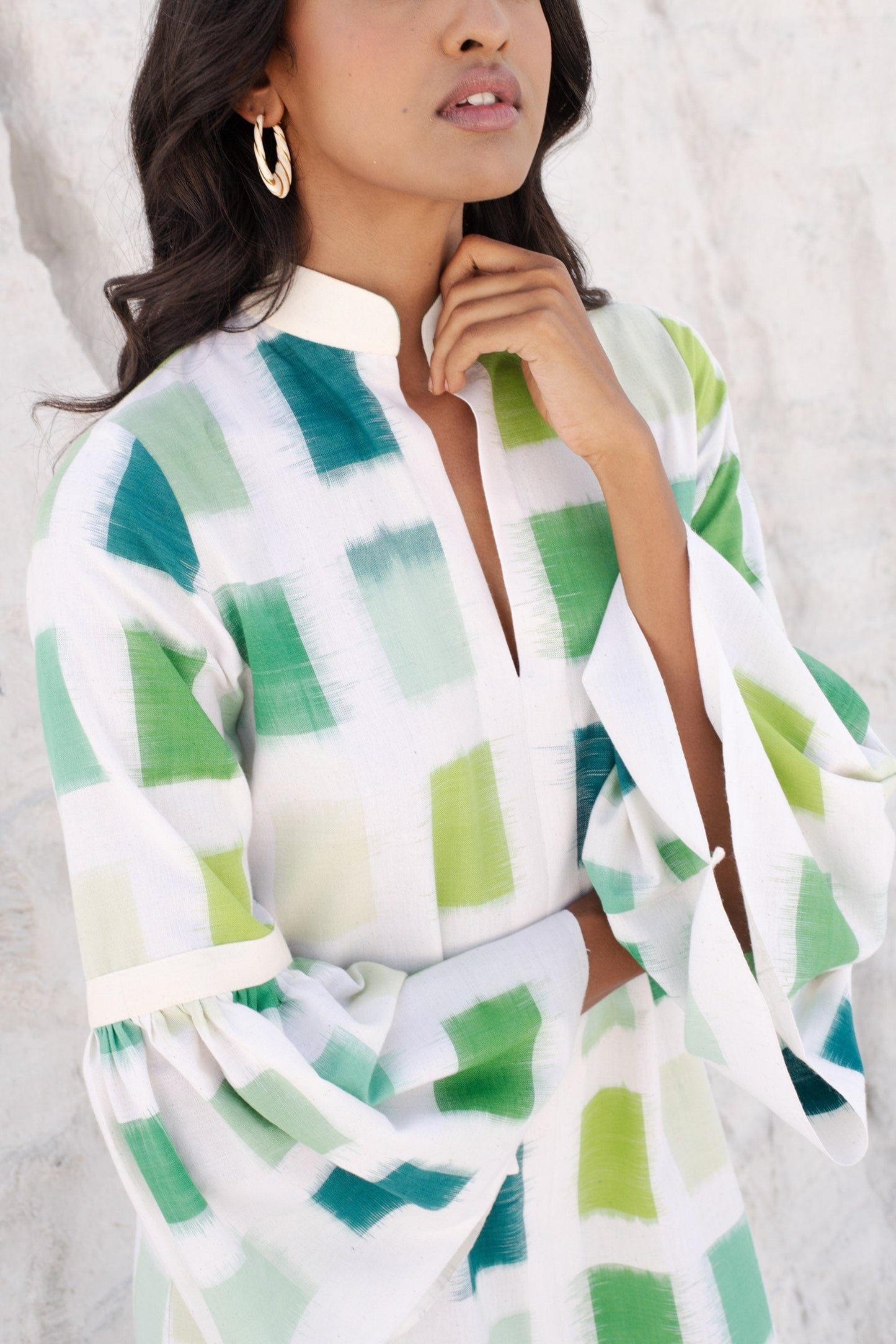 Robe Parampara verte