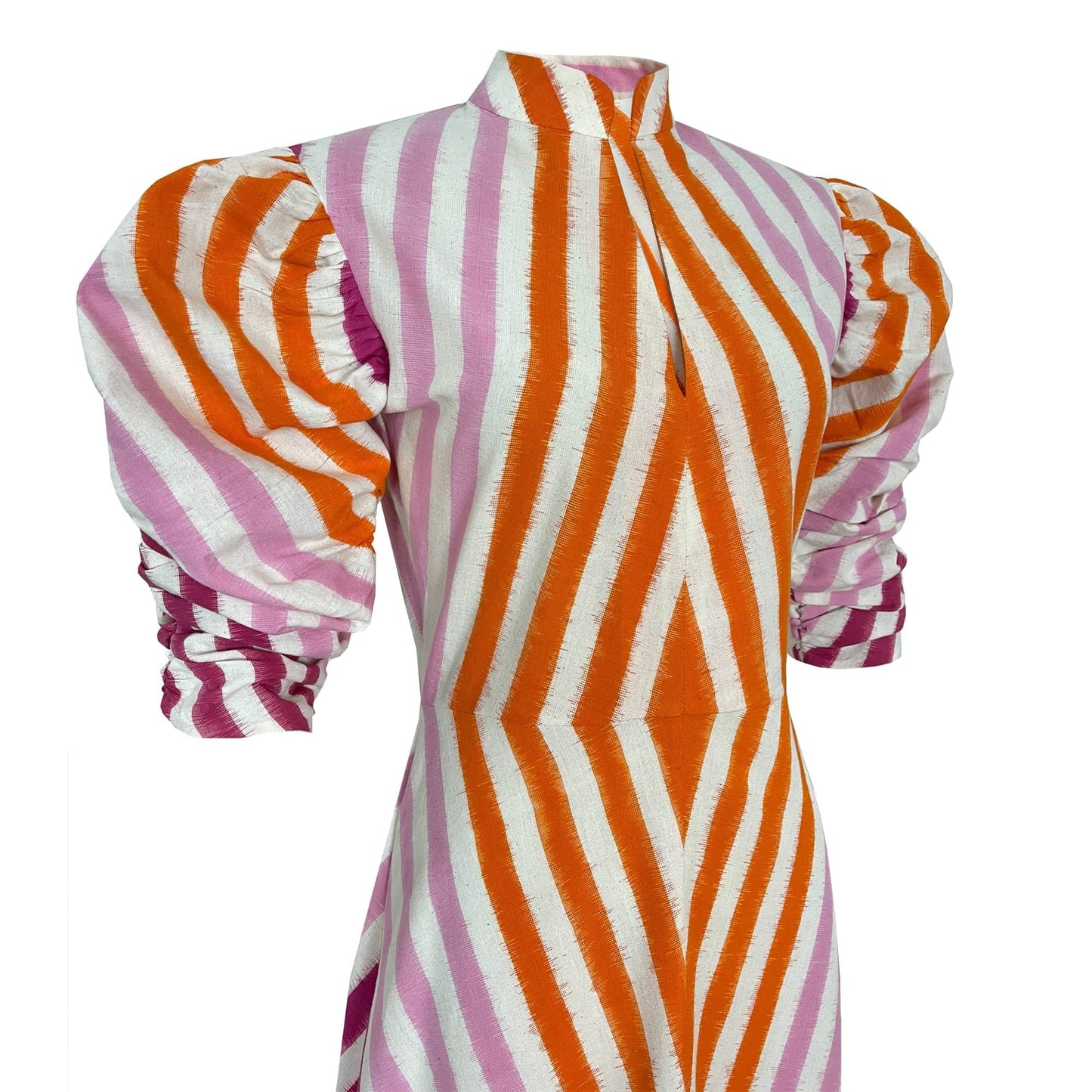 Robe illusion multicolore