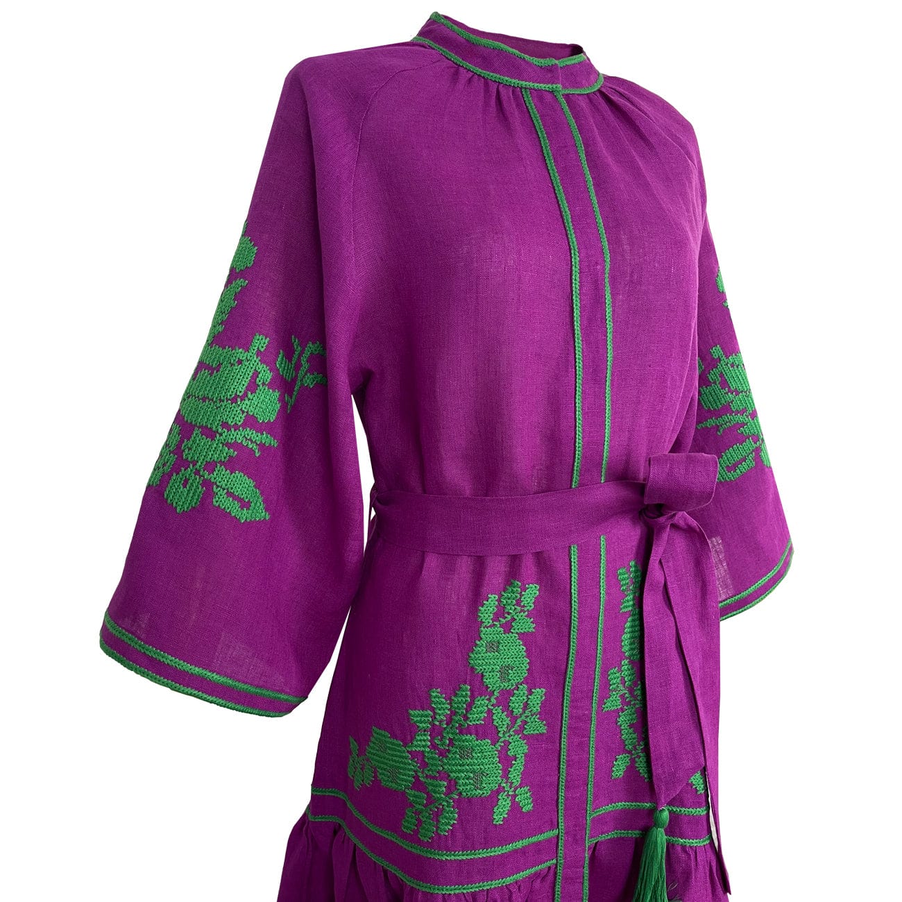 Robe cygne raisin
