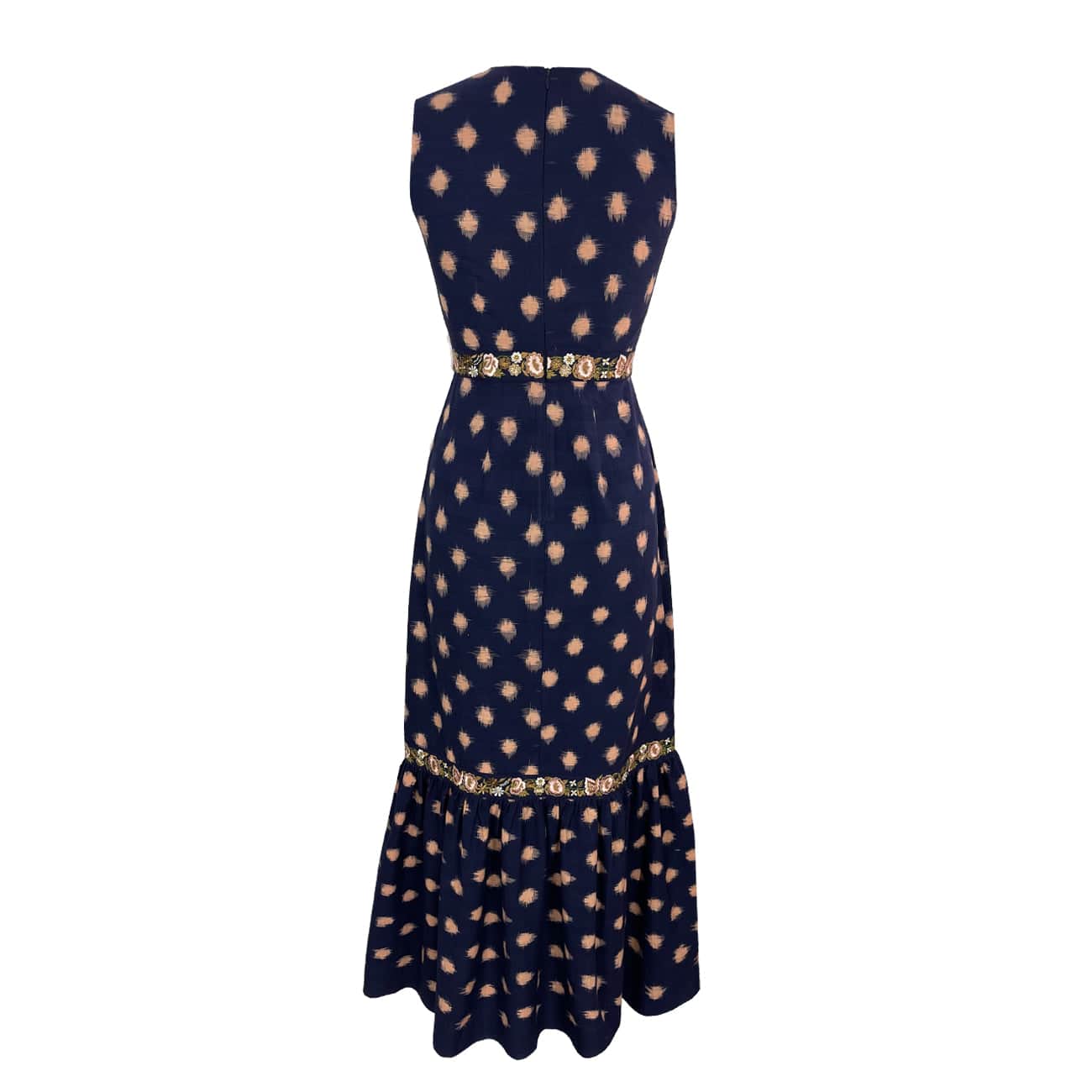 Robe à pois fleuris