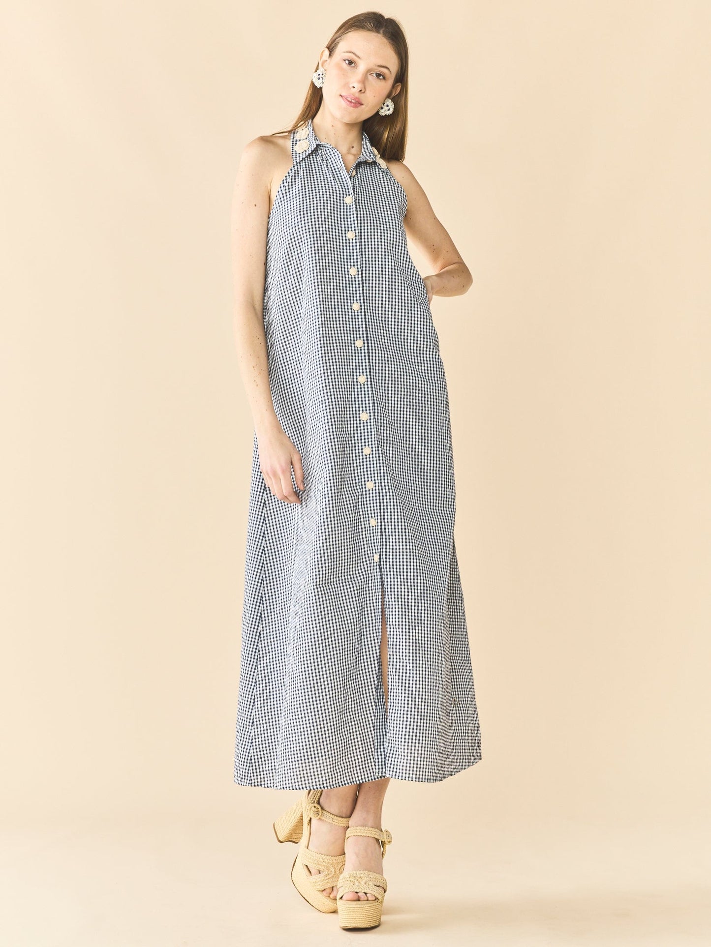 Collaboration Robe à col camisole x Rainey