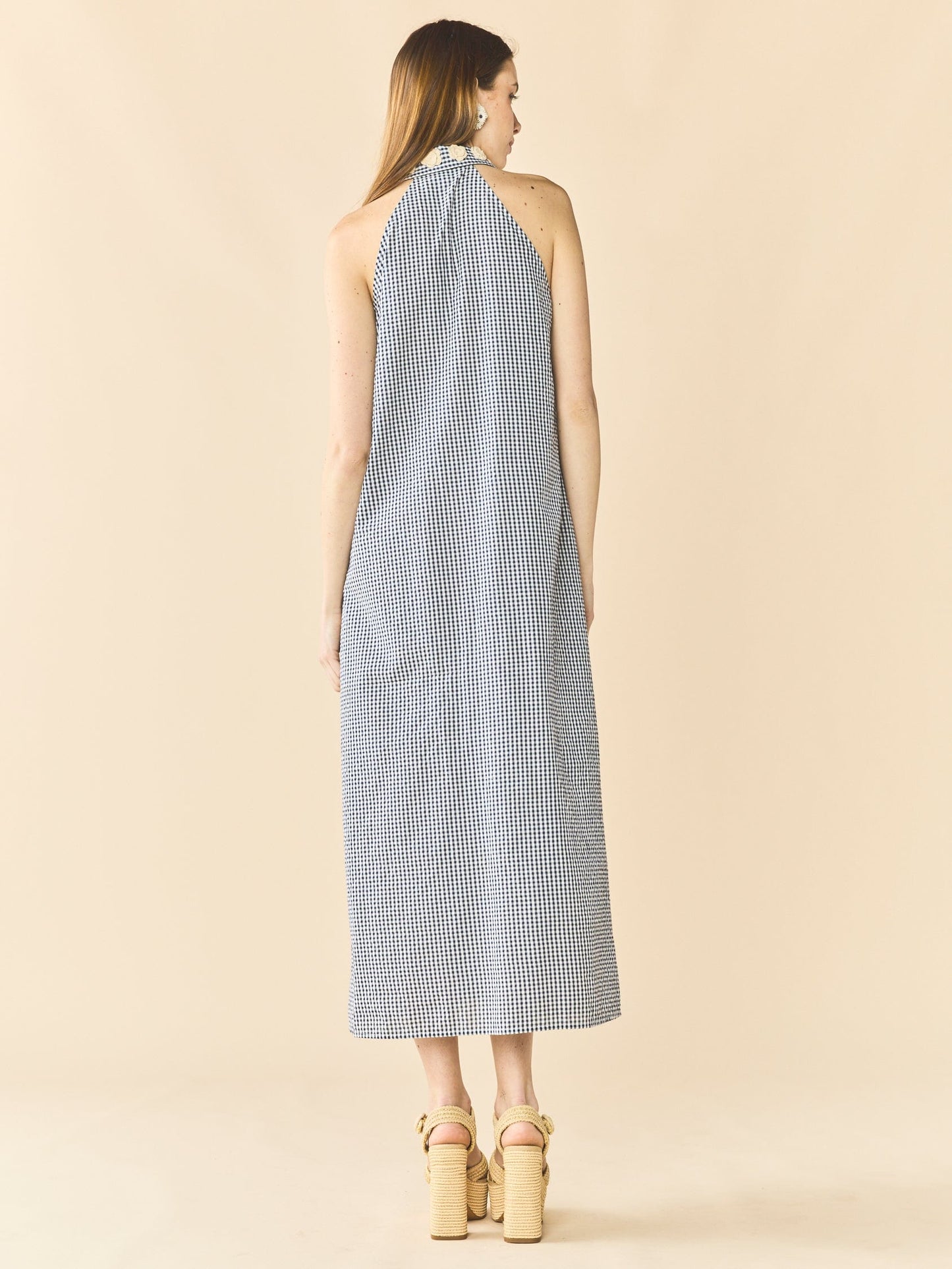 Collaboration Robe à col camisole x Rainey