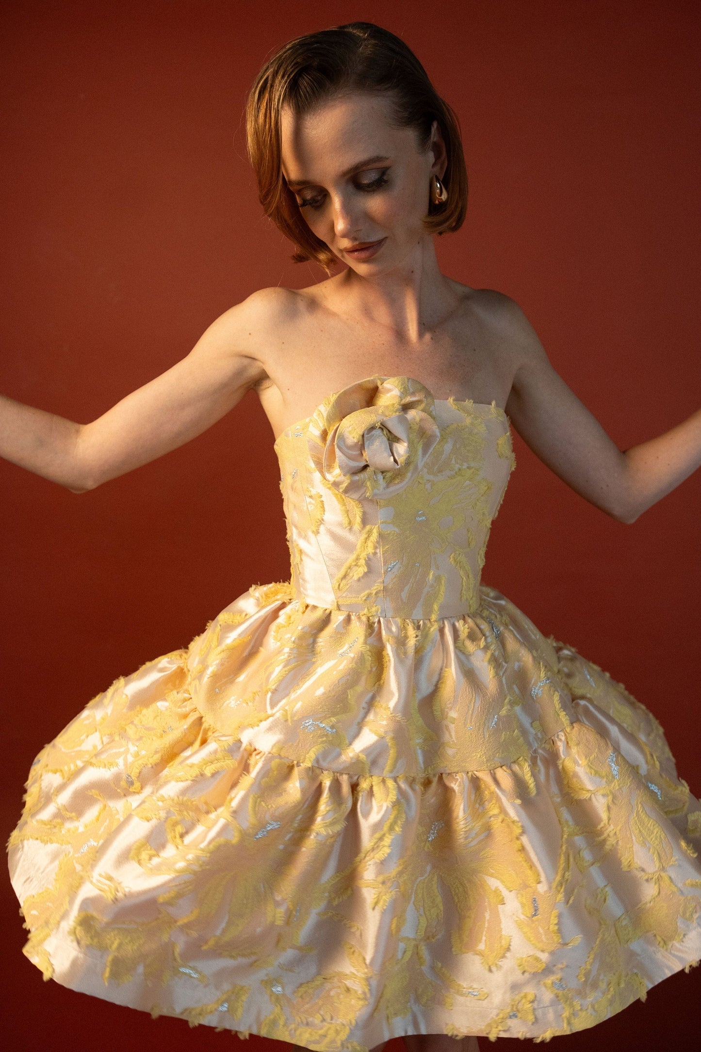Mini-robe Peach Bloom