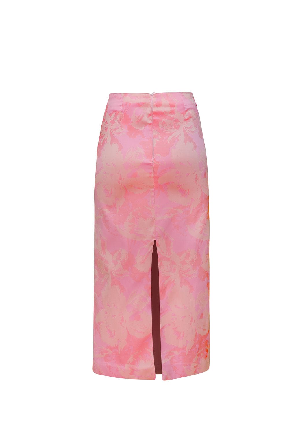 Jupe Crayon Idilio Mikado Rose