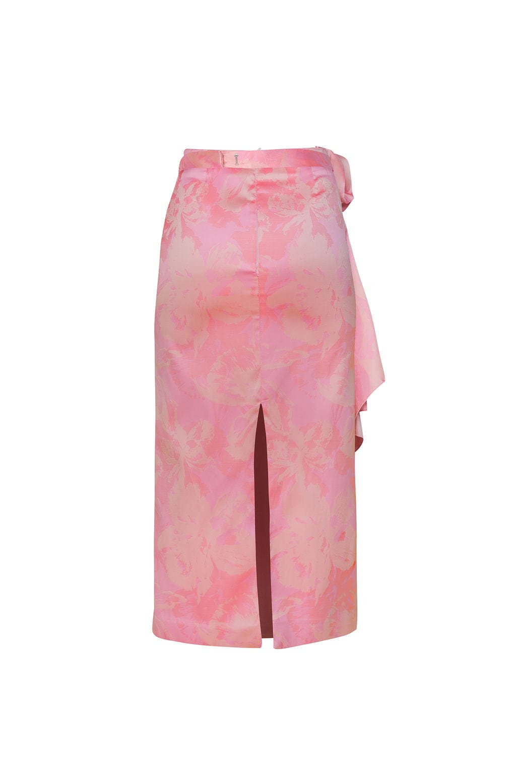 Jupe Crayon Idilio Mikado Rose