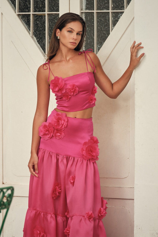 Jupe Marigold Rose Hibiscus