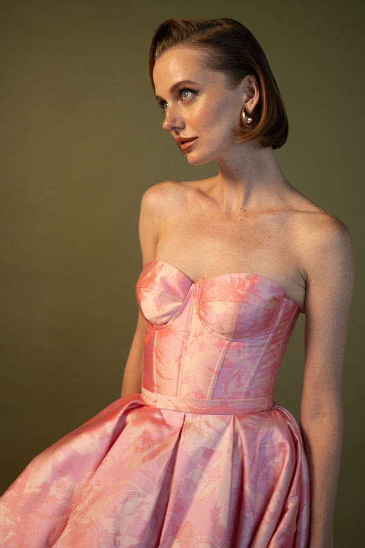 Corset Idilio Mikado Rose