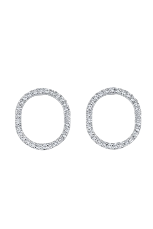 Boucle d'oreille Carolina Tennis - Courte