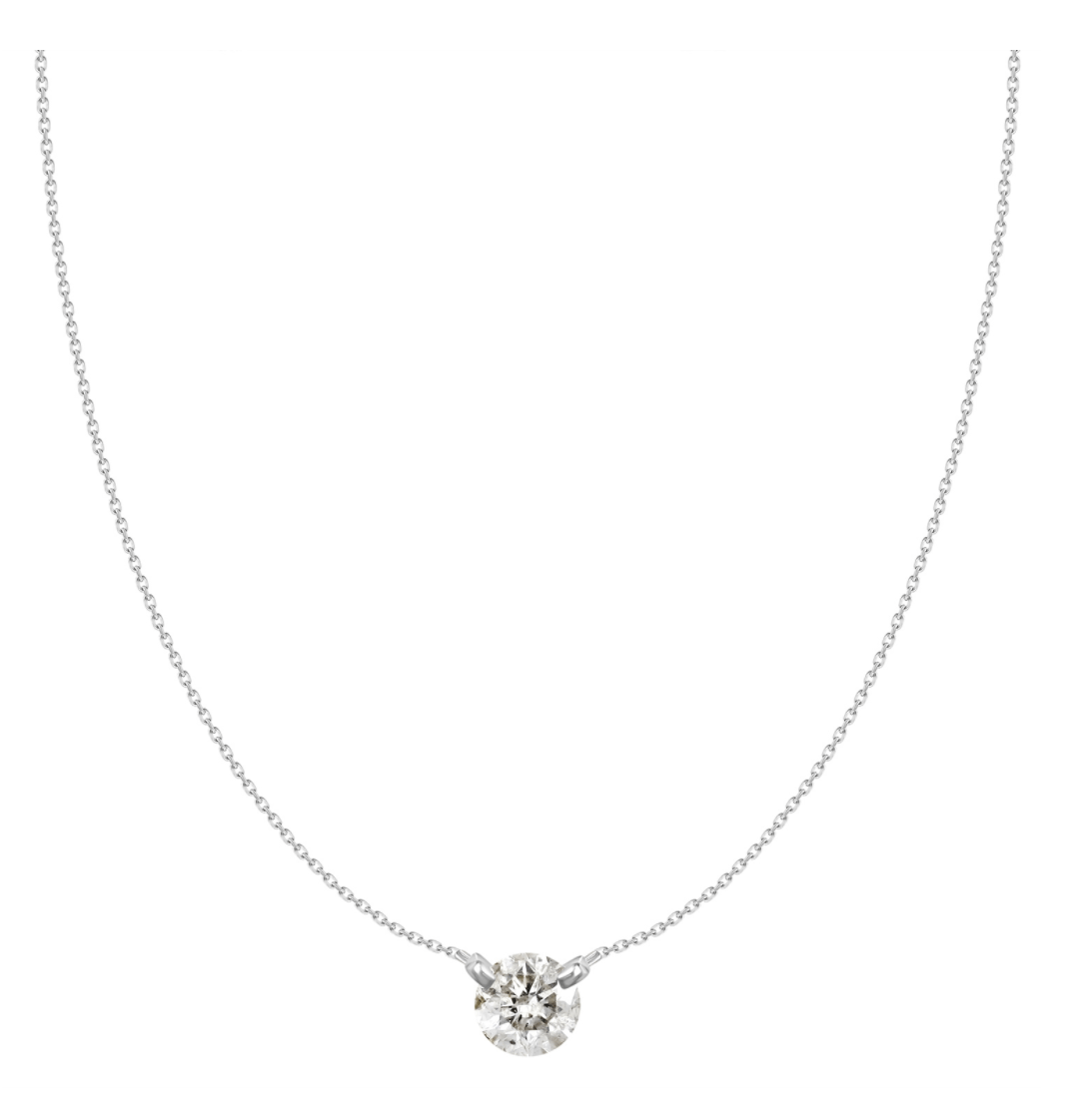 Collier réglable en diamant