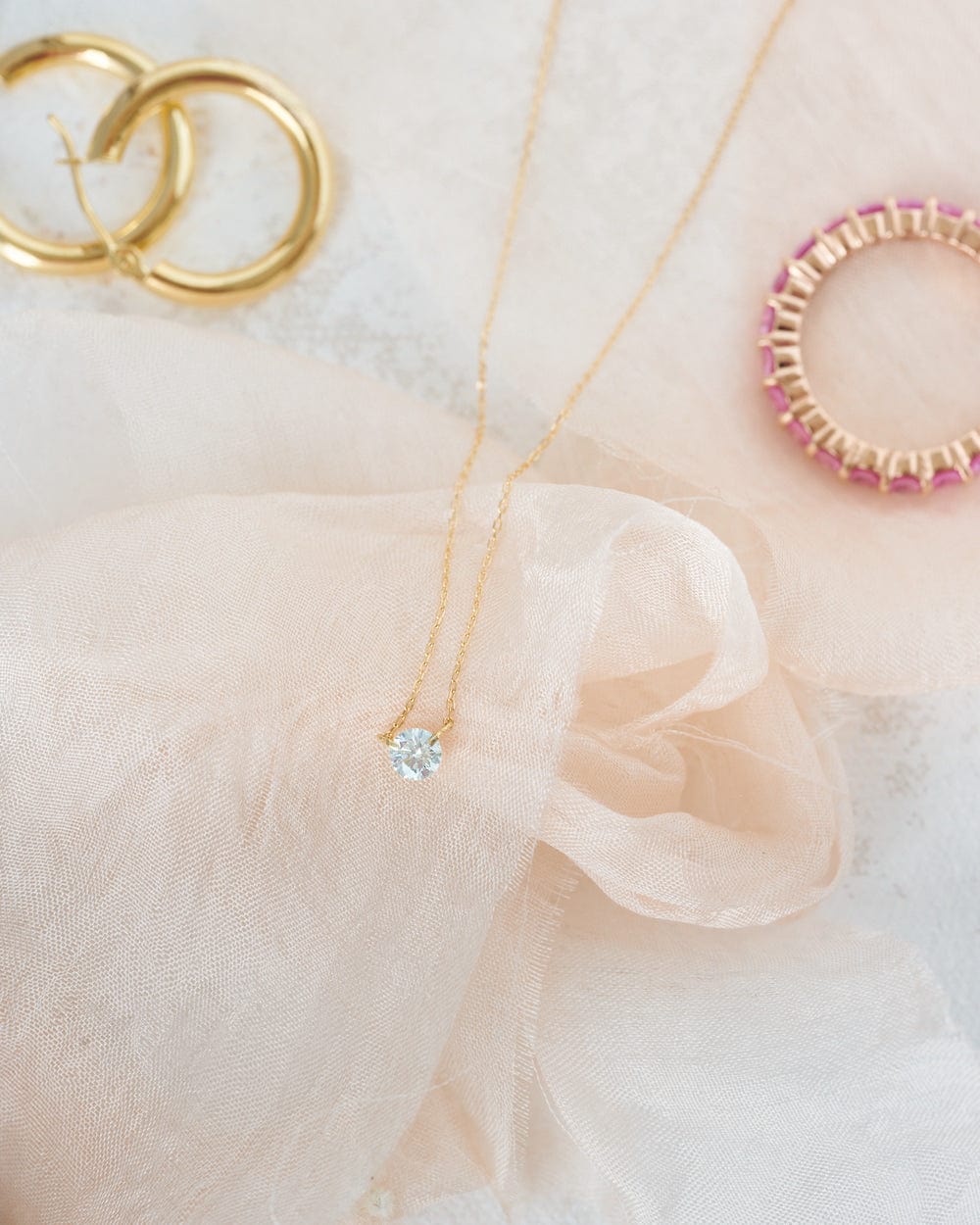 Collier réglable en diamant