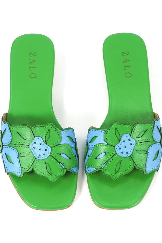 Toboggan Flora Vert