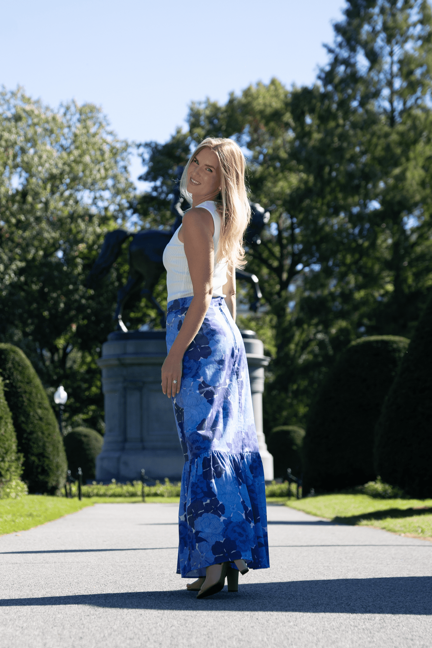 Jupe en lin Lizzie | Electra