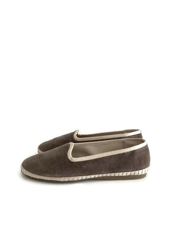 Eva | Velours Taupe