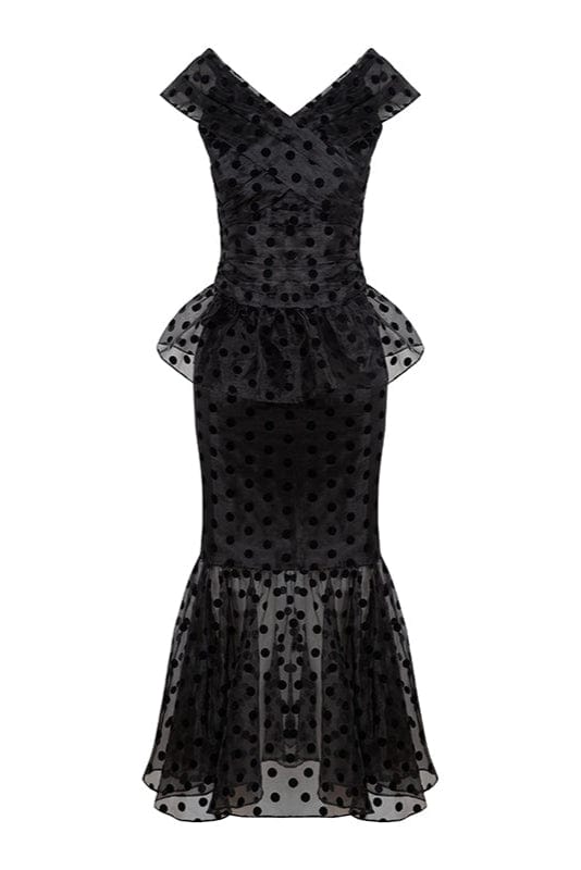 Ensemble Lily en organza noir