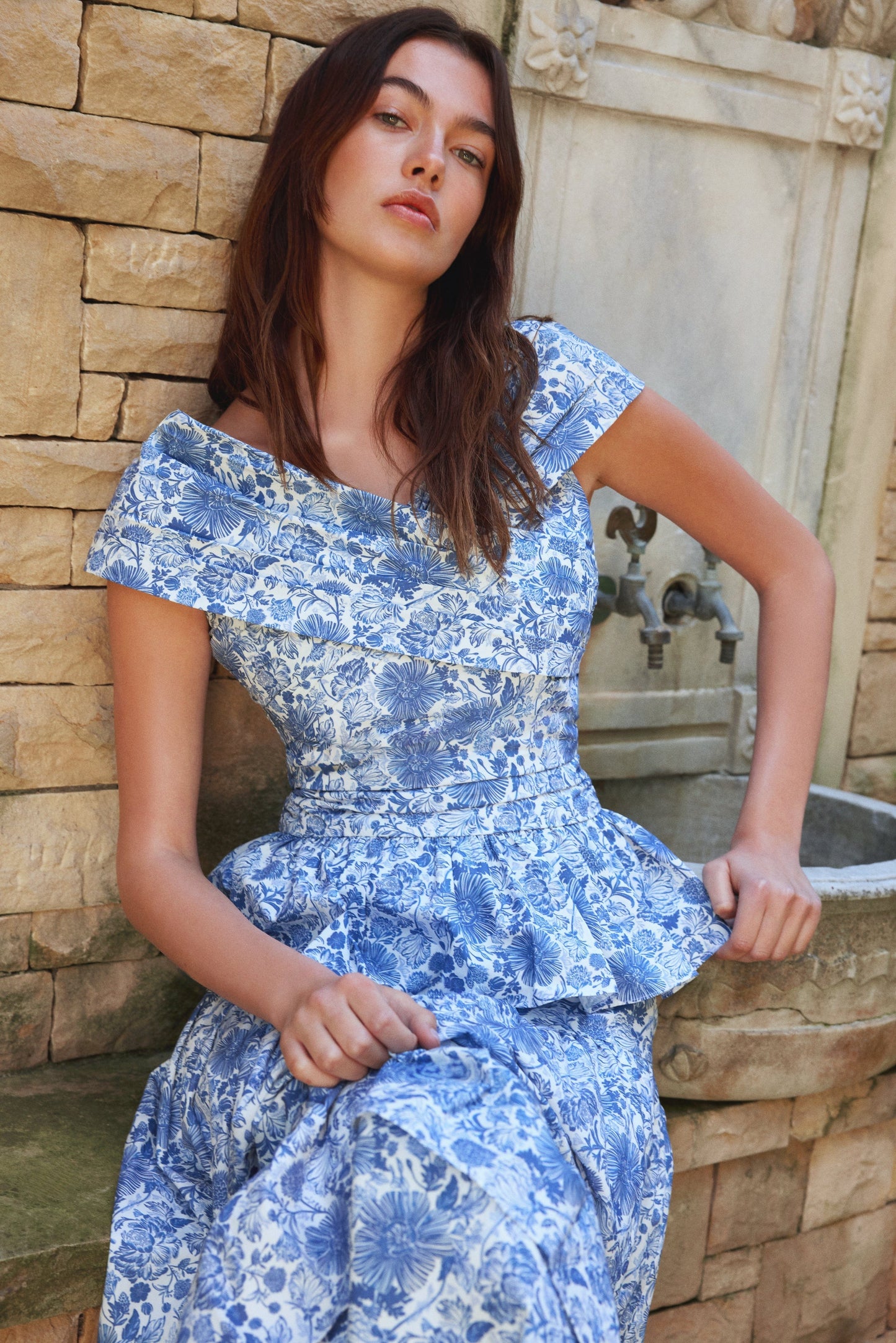 Ensemble Lily en bleu