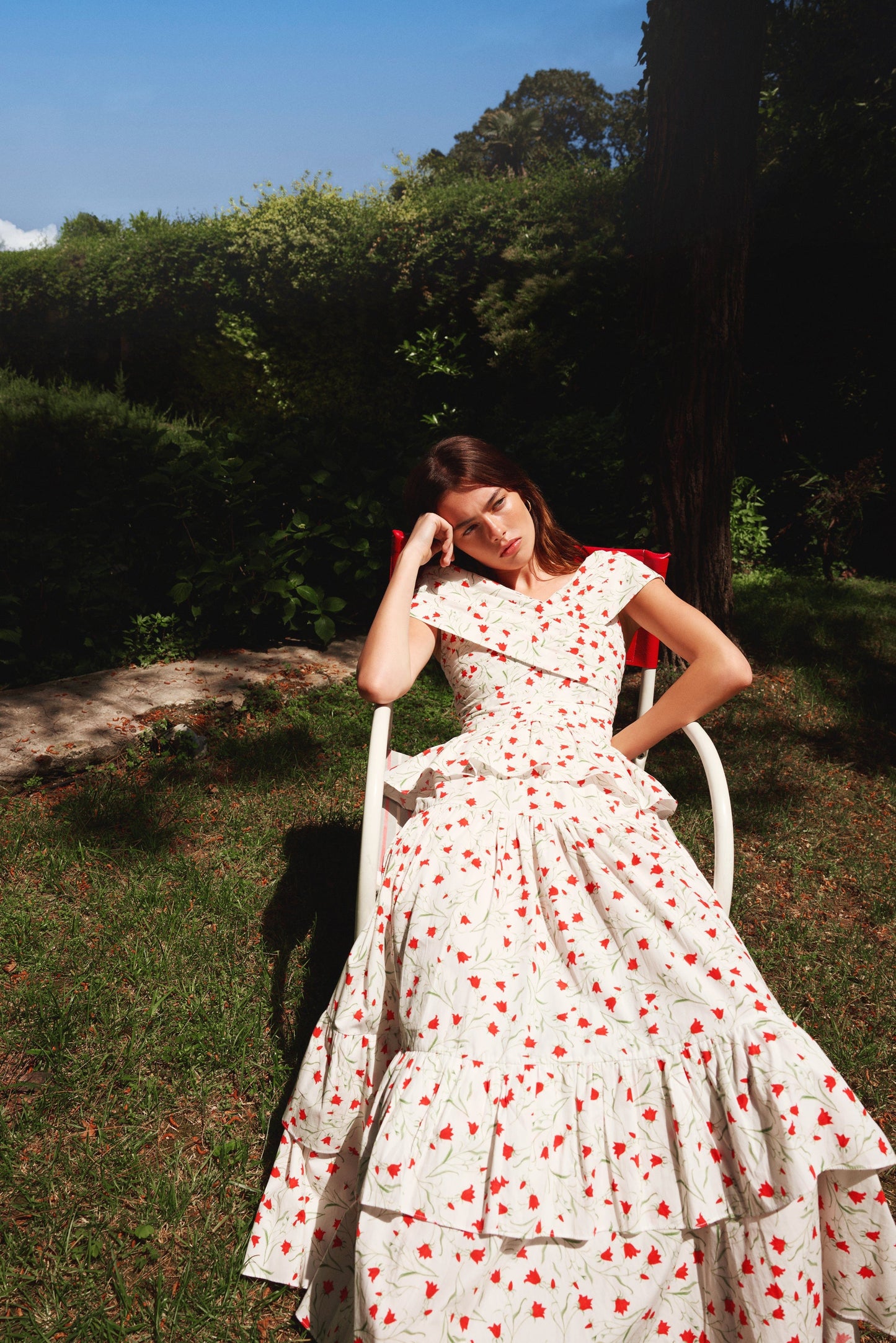 Ensemble Lily en rouge