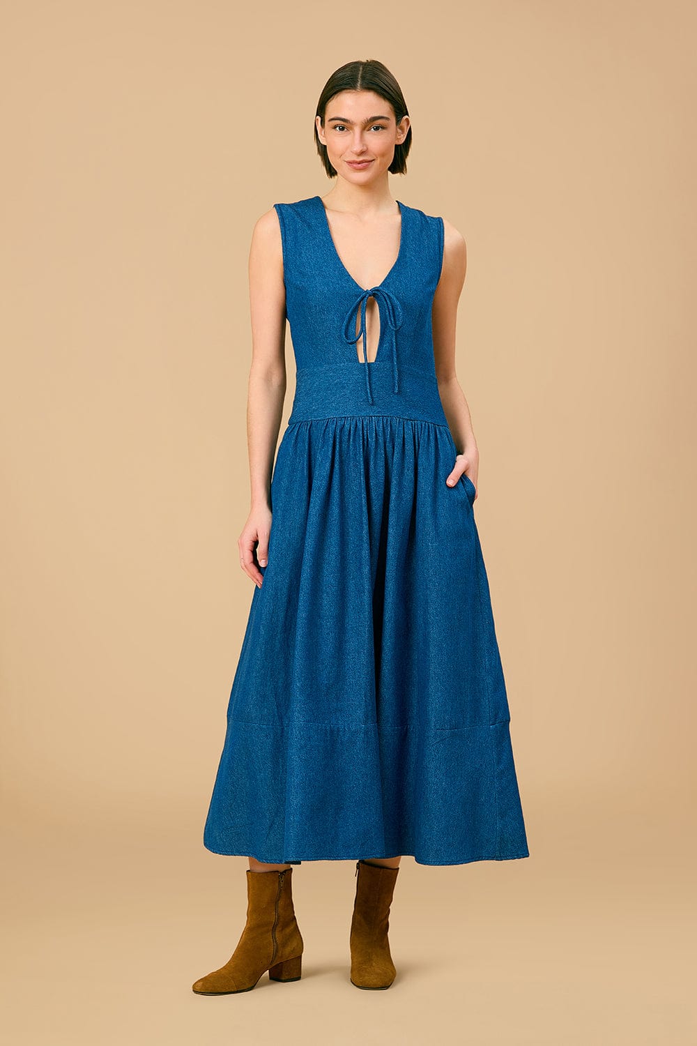 Robe Asha, jean