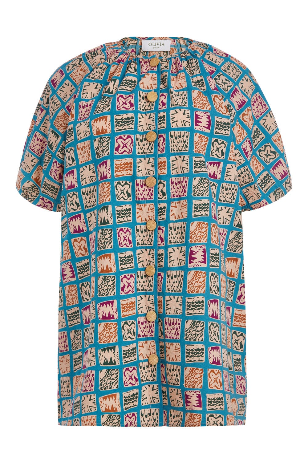 Robe Frannie - Carreaux de mer