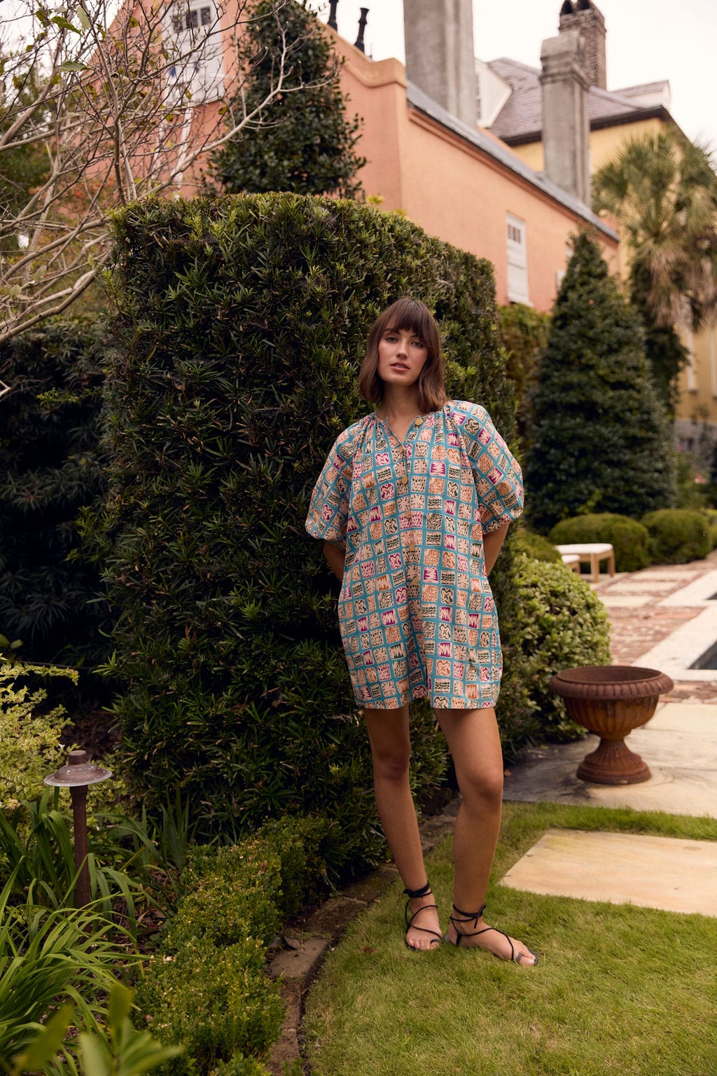 Robe Frannie - Carreaux de mer