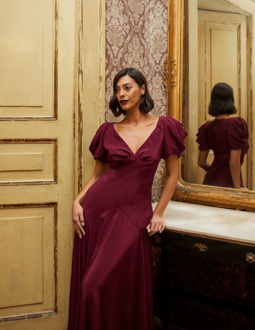 Robe Amara Mûre