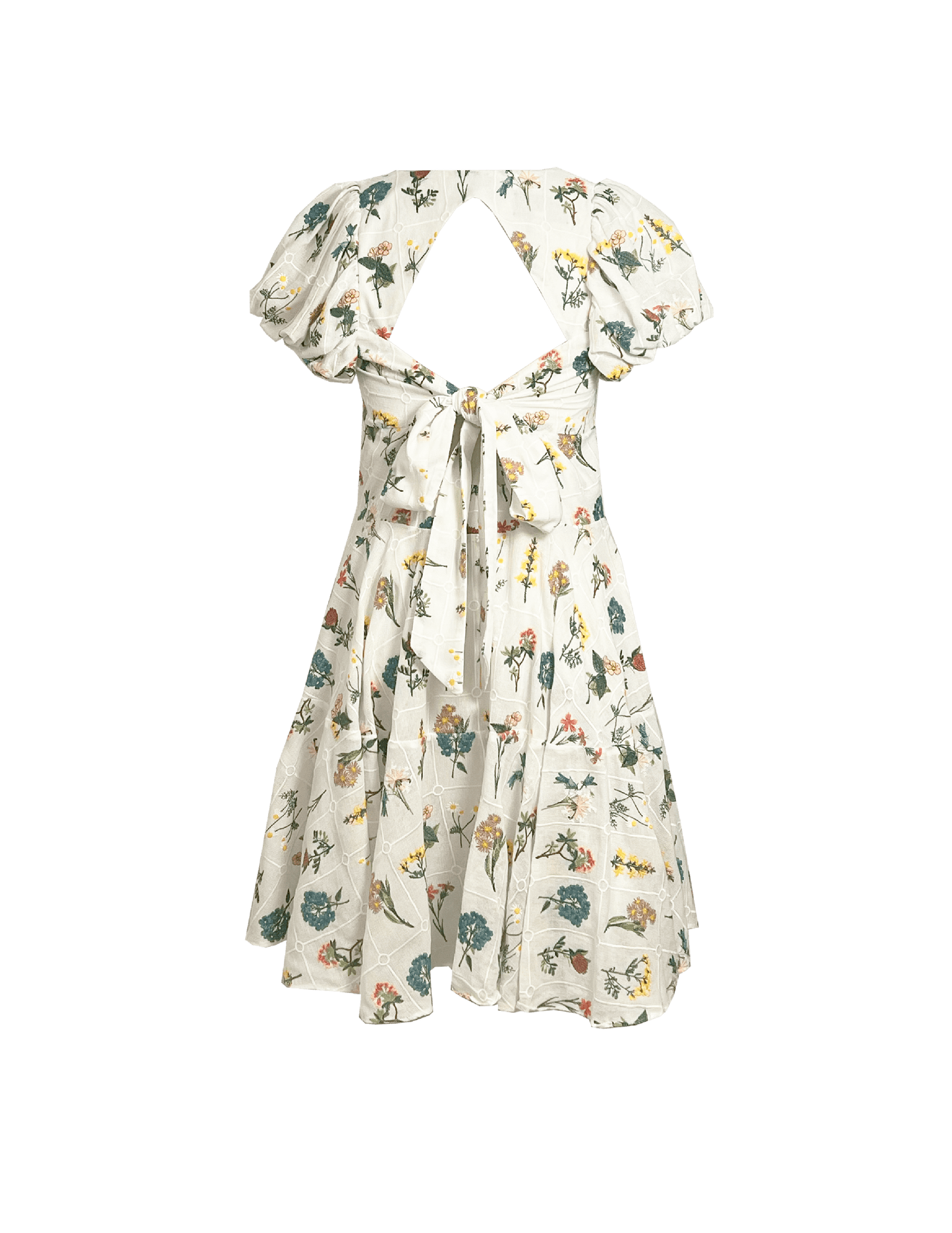 Octavia Fleur sauvage brodée