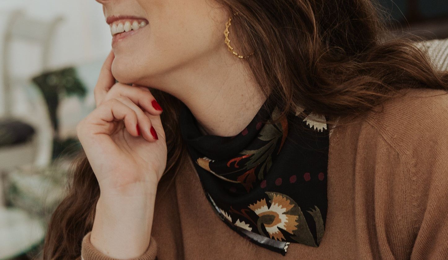 Foulard en soie Ashley