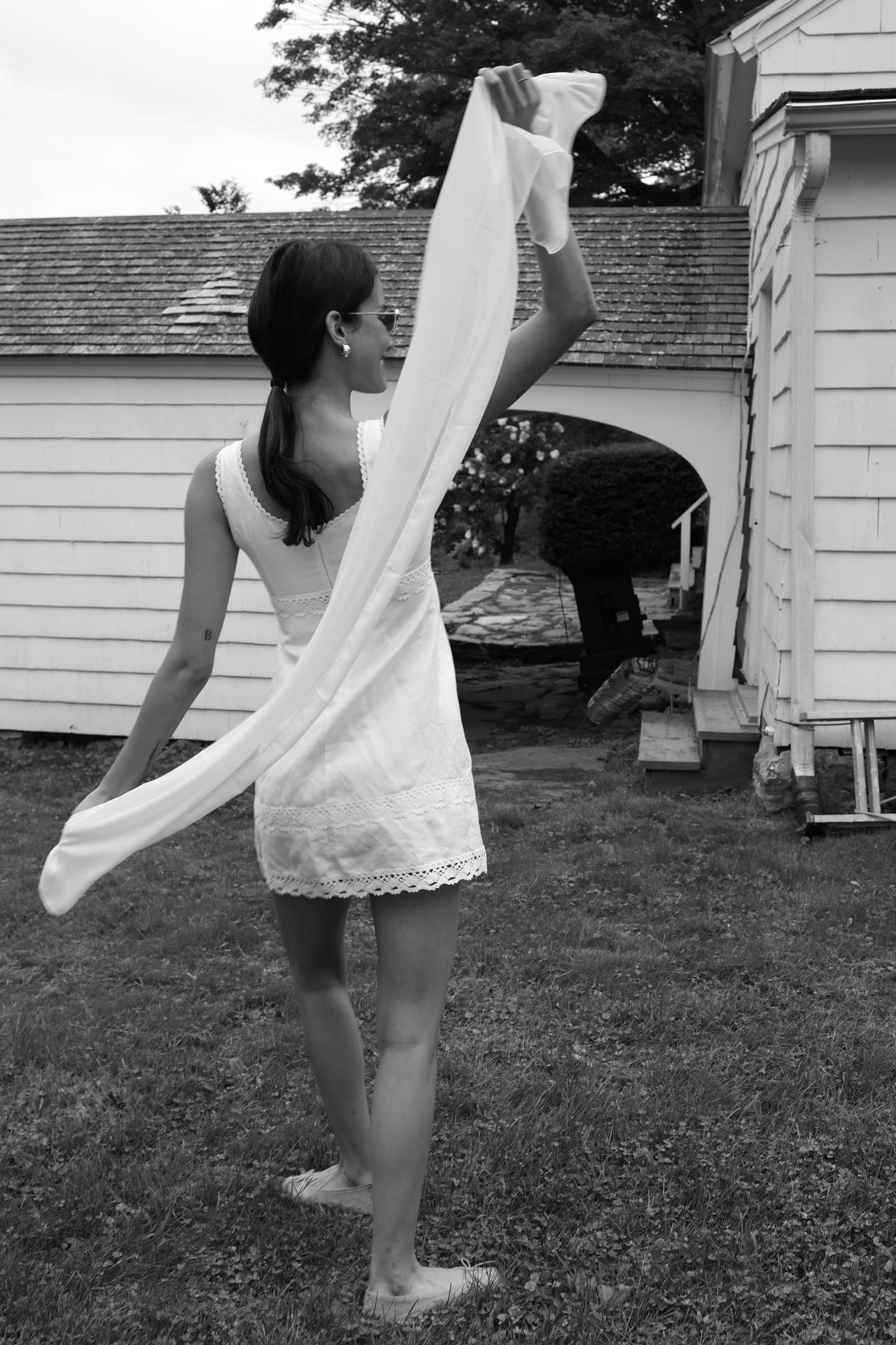 Robe Bardot Blanche