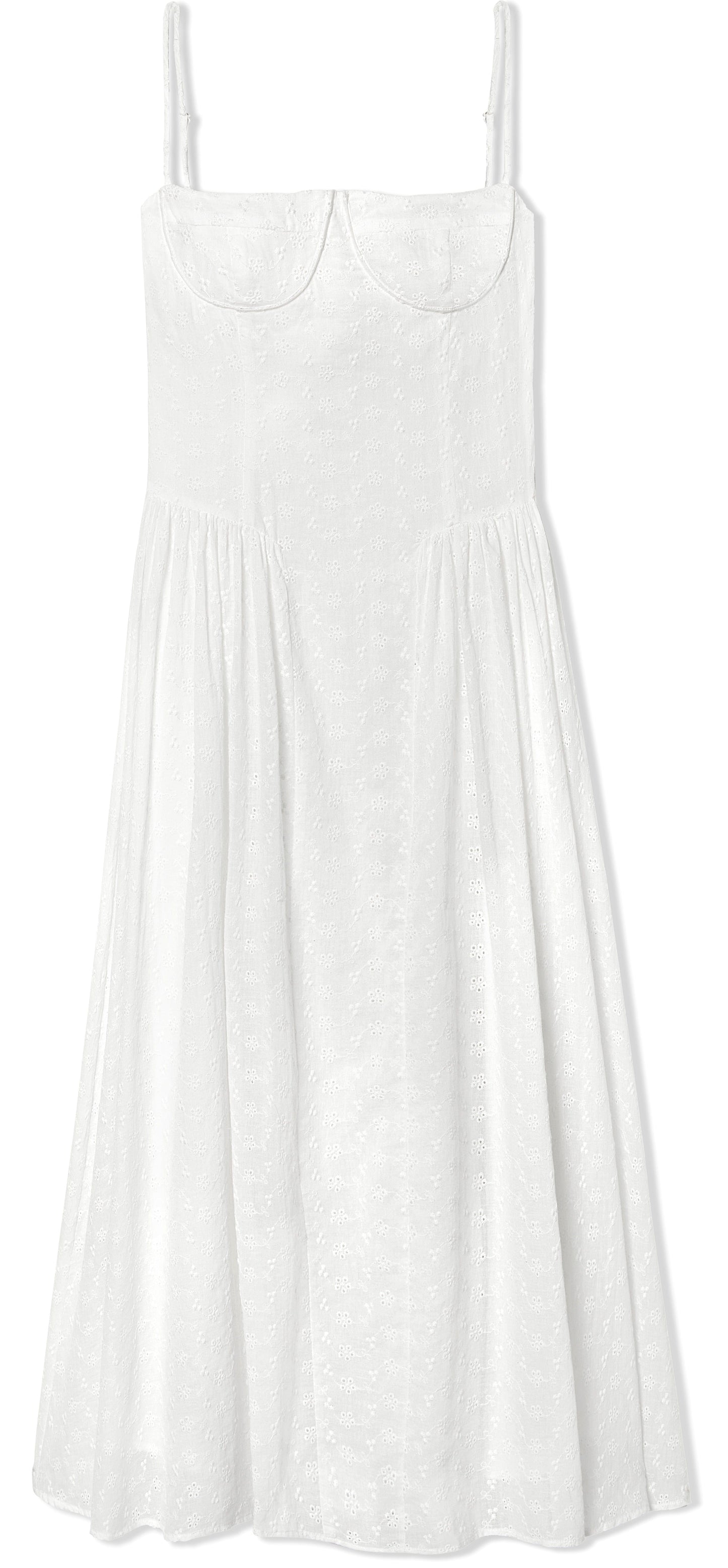 Robe Lou Lou à œillets blancs