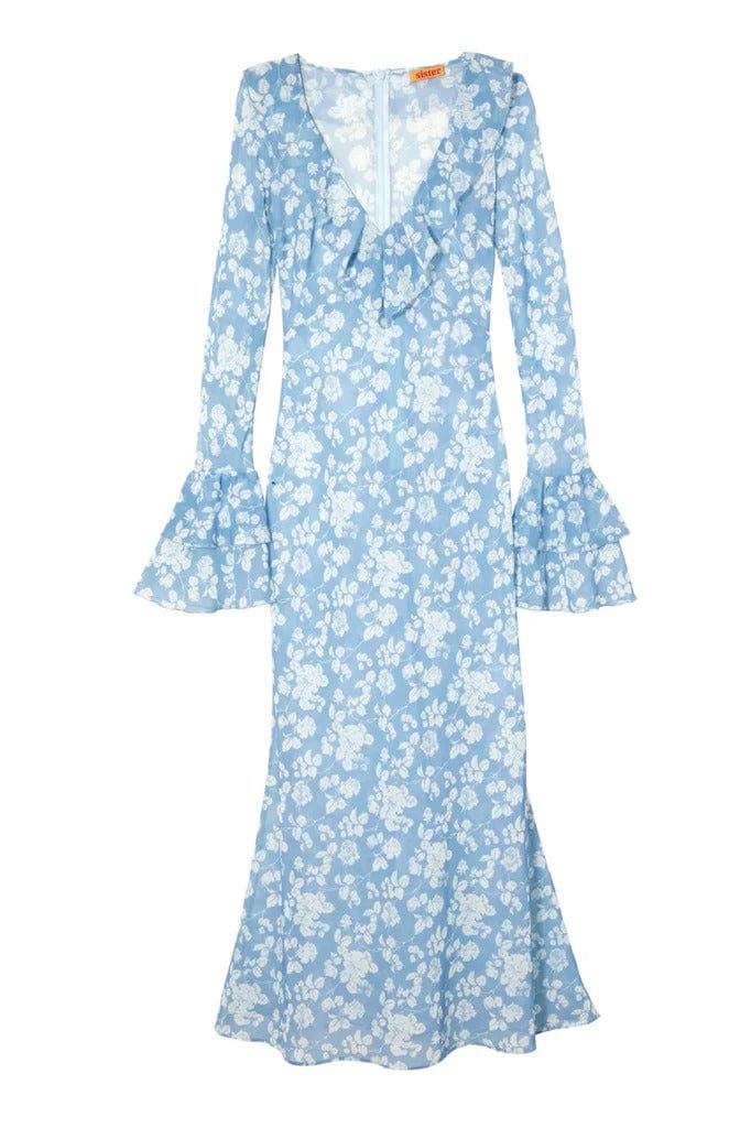 Robe Shellona Bleu Floral