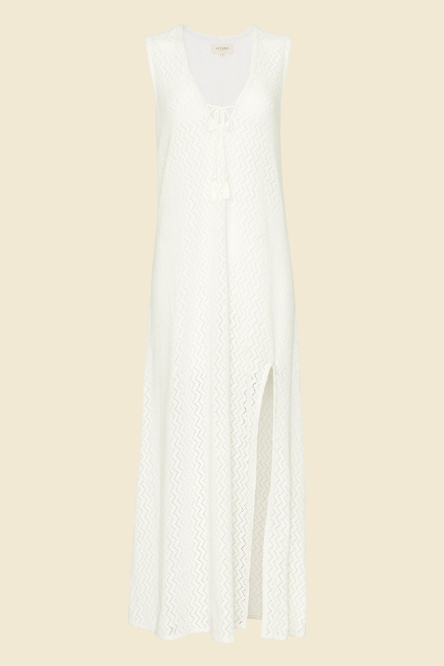Robe Sorrento - Crochet blanc
