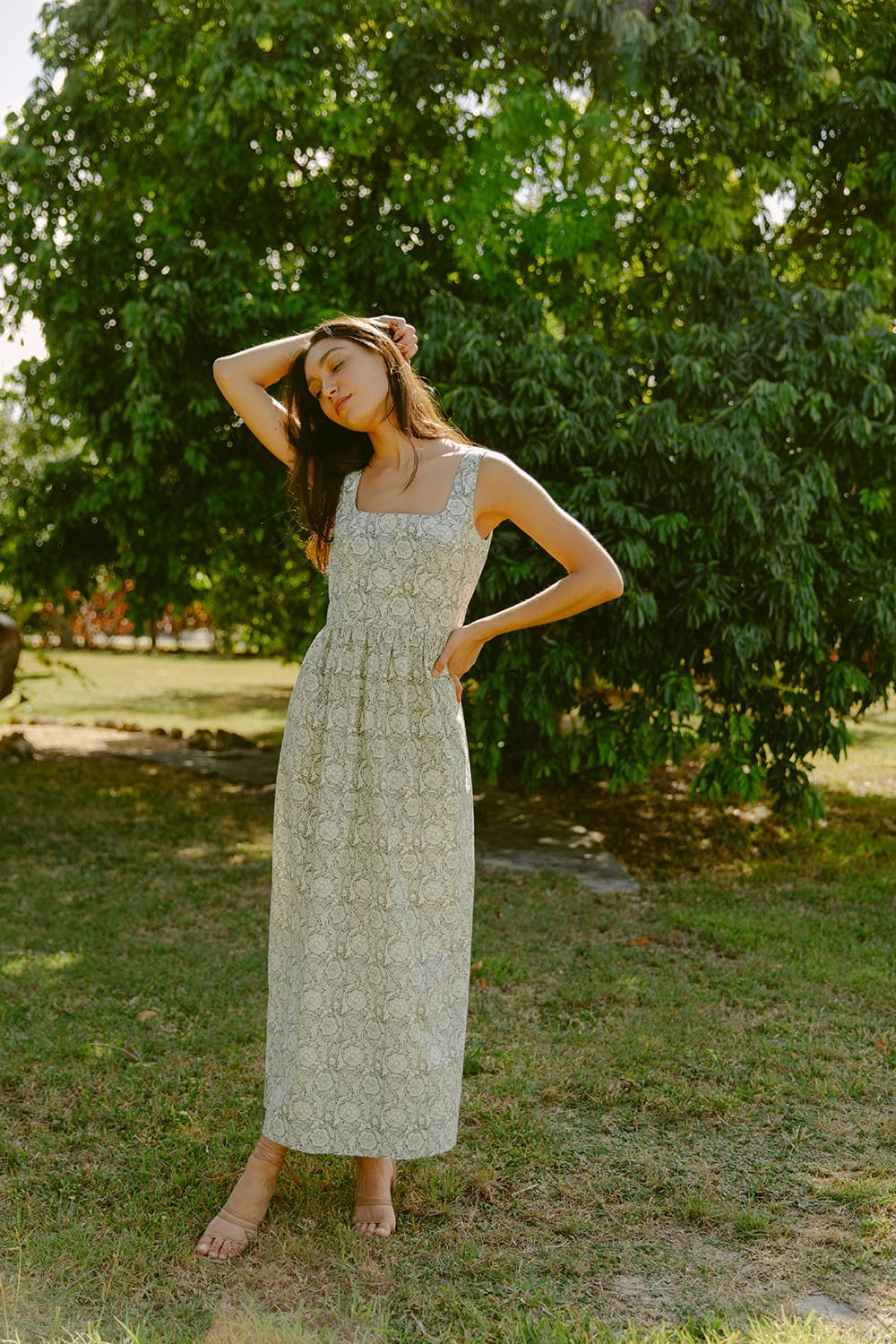 La robe Mary Alex en pissenlit sauvage