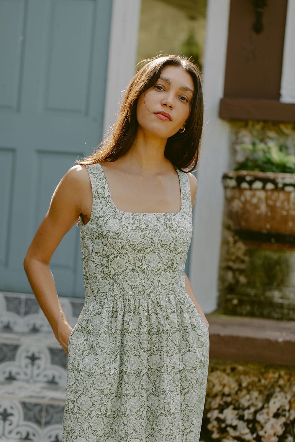 La robe Mary Alex en pissenlit sauvage