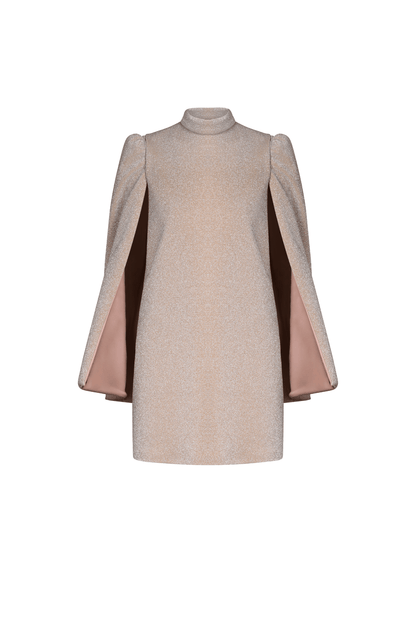 Mini-robe à manches amovibles Sable