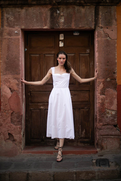 Robe Maribel Blanche