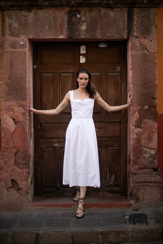 Robe Maribel Blanche