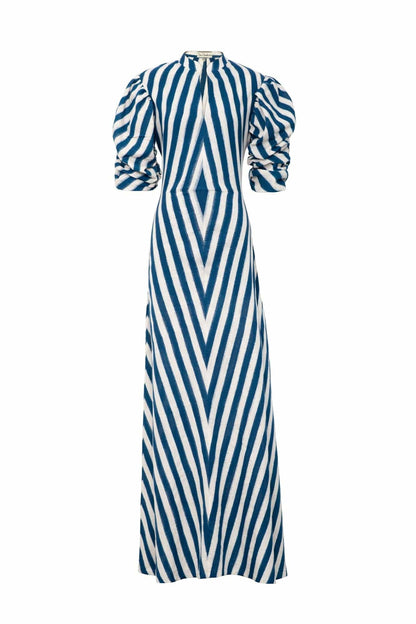 Robe Illusion Bleue
