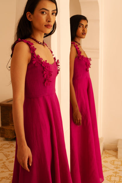 Robe à fleurs