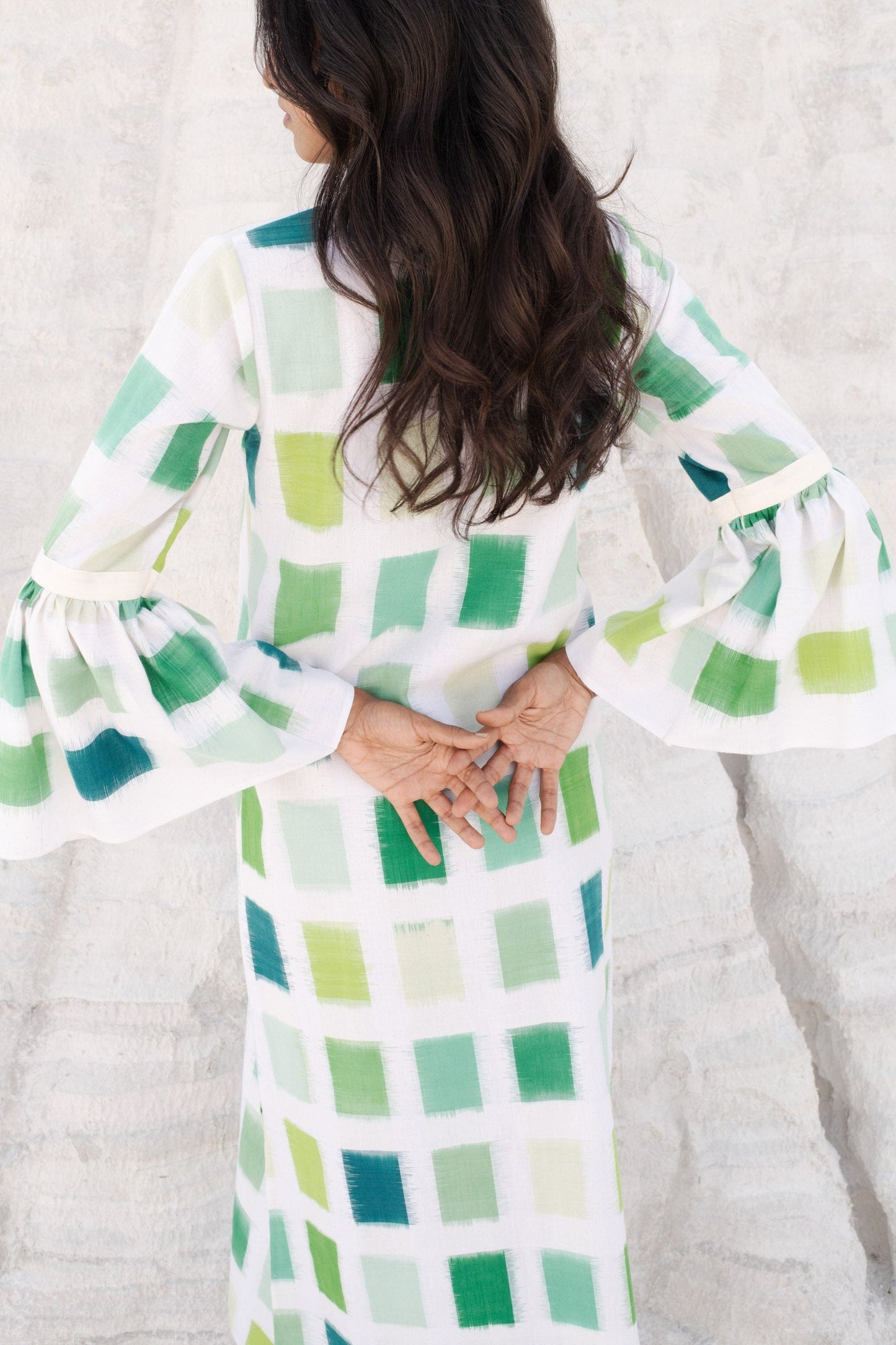 Robe Parampara verte