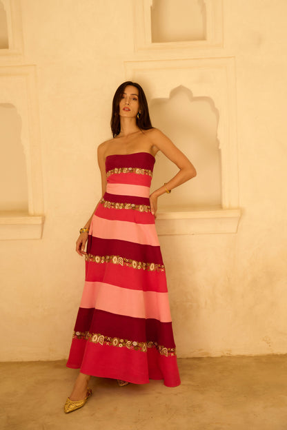Robe à rayures Bloom