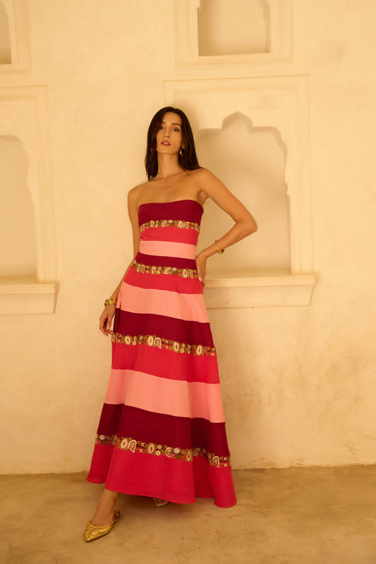 Robe à rayures Bloom