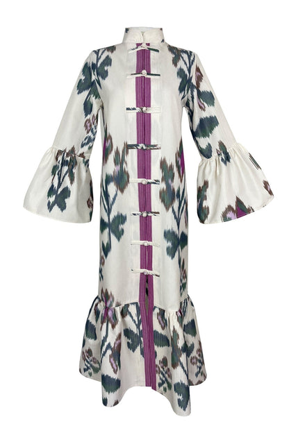 Robe à fleurs et dragon