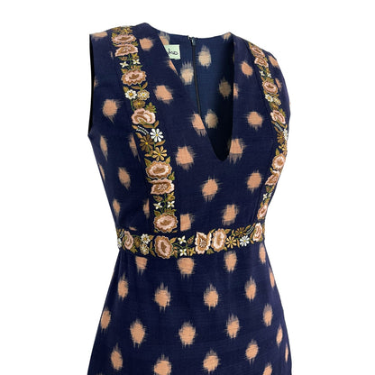 Robe à pois fleuris