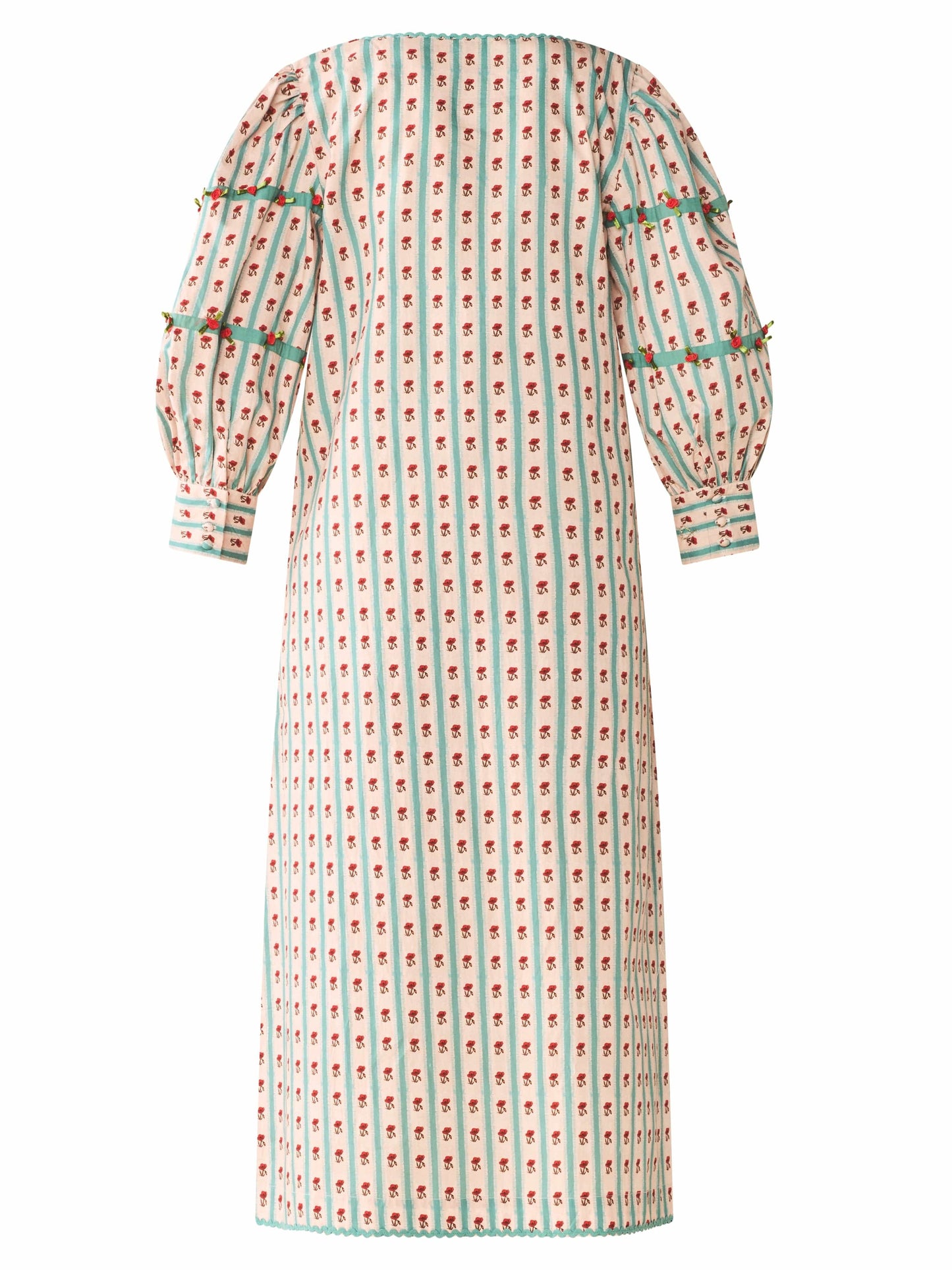 Robe Tara - Fleurs des champs de coquelicots