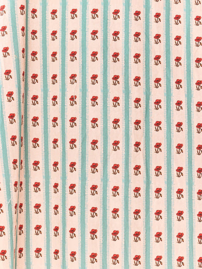 Robe Tara - Fleurs des champs de coquelicots