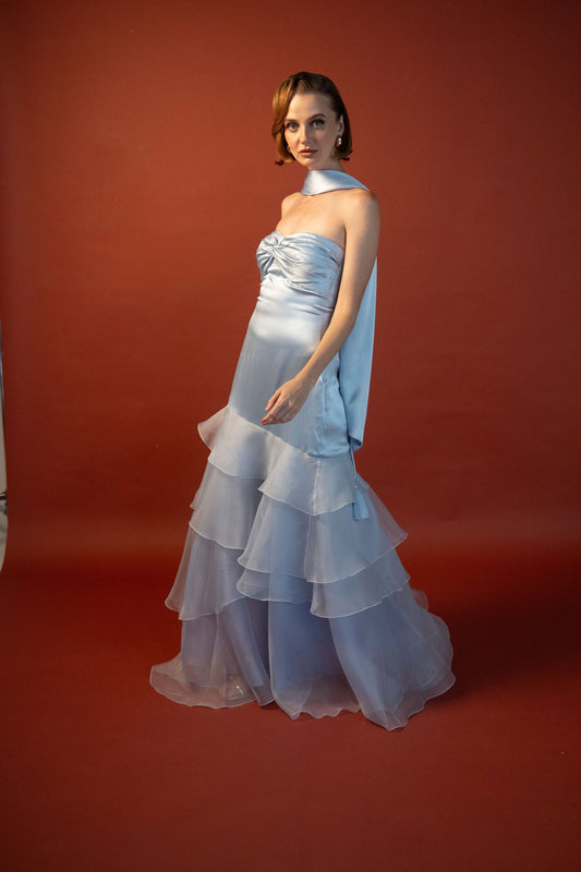 Robe Anne Bleu Bébé